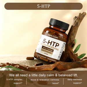 5-HTP 200mg Vegan Kapsüller - L-Theanine, L-Tryptophan ve GABA İçeren - 60 Kapsül OEM/ODM Mevcut - Product Image 3