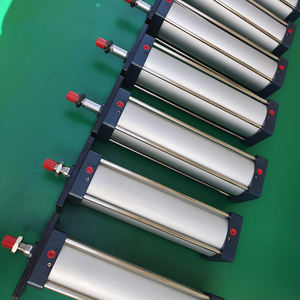 CE ISO กระบอกสูบลมอลูมิเนียมลูกสูบแบบคู่ทำหน้าที่เป็นท่อนเดียว SC กระบอกสูบลมนิวเมติกสำหรับอุตสาหกรรม - Product Image 4