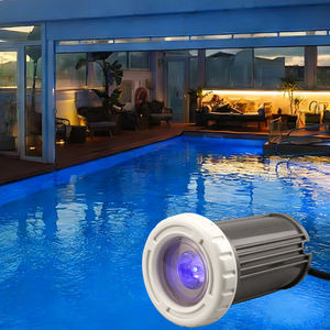 Luz LED para Piscina 3x3W, Mini Bombilla Subacuática de Plástico D90mm, Iluminación RGB para Paisajes, Fuentes, Lagos y Estanques, IP68 - Product Image 1