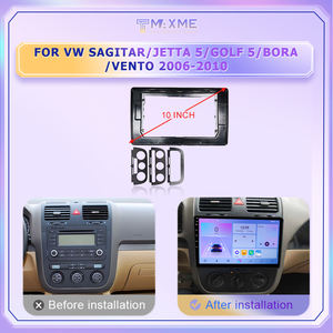 Maisimei Auto AC manuel cadre DVD de voiture AC pour <span class=keywords><strong>VOLKSWAGEN</strong></span> Sagitar Jetta5 Golf5 Bora Vento FOX VILORAN TAYRON T-ROC 2006 2022 - Product Image 5