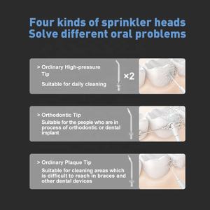 Acqua Flosser OEM/ODM acqua a getto dentale igiene orale denti ricaricabili pulitore irrigatore orale acqua dentale Flosser - Product Image 2