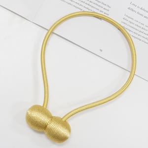 Tendini per <span class=keywords><strong>tenda</strong></span> con pinze per tende per finestra, legano i drappeggi decorativi per casa e ufficio che intrecciano i portabagagli stile europeo - Product Image 2