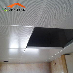 Mode et belle tuile en aluminium prix personnalisé plafond en aluminium en métal pour café - Product Image 2