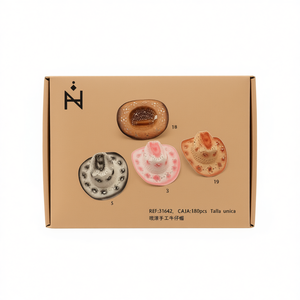 Sombrero Vaquero Hecho a Mano Pintado con Spray Talla Única 180 Piezas Ref31642 - Product Image 2