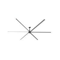 Moteur de ventilateur HVLS à entraînement direct PMSM haute efficacité pour ventilateur de plafond industriel de 20 pieds (3 mètres), robuste et économe en énergie
