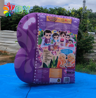 Modèle radio gonflable géant personnalisé en PVC Oxford pour l'extérieur, enregistreur audio gonflable pour la publicité