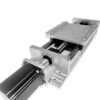 Module de table linéaire à vis à billes de précision KR160 avec double rail de guidage carré et actionneur électrique pour l'automatisation CNC