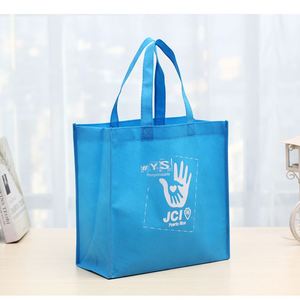 Custom Promotional Fashionable <b>Reusable</b> Tote <b>Bag</b> Eco-Friendly Non-Woven TNT Fabric for Shopping - Product Image 1