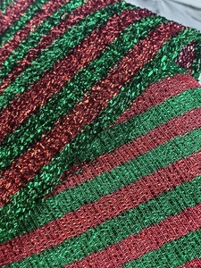 Tissu Lurex en maille à paillettes bon marché, tissu Lurex pour jouets <span class=keywords><strong>de</strong></span> Noël, décoration <span class=keywords><strong>de</strong></span> scène <span class=keywords><strong>de</strong></span> mariage DIY - Product Image 3
