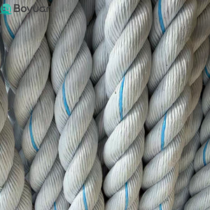 Corda in PP Nylon Poliestere a 3 o 4 Fili ad Alta Resistenza, Lunghezza e Colore Personalizzabili, Intrecciata per Ancoraggio e Traino di Barche e Banchine - Product Image 3