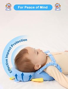 Almohada Protectora de Cabeza Suave y Ligera para Bebés que Caminan y Gatean, Protector de Cabeza para Bebés, Mochila Protectora - Product Image 5