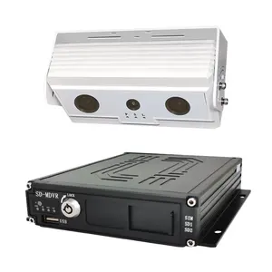 FOORIR Dvr For Vehicle Truck Rv Van Bus People Counter With 4g Gps Wifi For 2 Doors People Counting