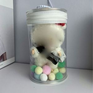 Premium PVC Portable Display Bag Zipper Chain Strap Dustproof Moisture-Proof <b>Storage</b> for Blind <b>Box</b> Collectibles Plush Dolls <b>Mini</b> - Product Image 3