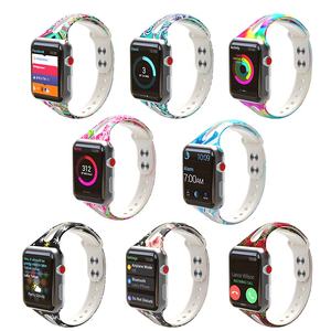 Correa de silicona suave y delgada para <span class=keywords><strong>Apple</strong></span> <span class=keywords><strong>Watch</strong></span>, banda de silicona suave, estrecha y transpirable, fina y sin estampado, para <span class=keywords><strong>Apple</strong></span> <span class=keywords><strong>Watch</strong></span> Serie 6 5/4 - Product Image 2