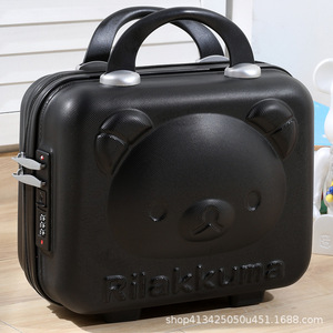 Maleta Mini de 14 Pulgadas al por Mayor 2023, Diseño de Oso de Dibujos Animados, ABS Impermeable, Cierre de Cremallera, Varios Colores, Equipaje de Mano, Maquillaje - Product Image 6