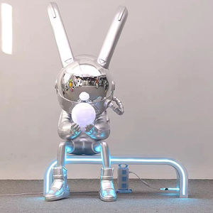 Custom Popular Craft Jeff <span class=keywords><strong>Koons</strong></span> Globo <span class=keywords><strong>Perro</strong></span> Resina Escultura Adornos Decoración Moderna Estatua - Product Image 6