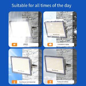 Nueva Lámpara Solar de Exterior con Clasificación IP65, Súper Brillante, Protección LE, Impermeable, de Aluminio Fundido, para Jardín - Product Image 3