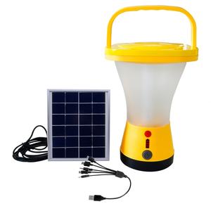 Linterna de Camping LED Solar Portátil de Emergencia, Certificada por TUV, Iluminación LED de 2W con Carga para Teléfono - Product Image 6