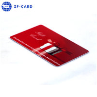 Carte RFID en plastique personnalisée ZF CARD de Guangzhou, avec puce sans contact imprimée, pour usage hôtelier, durable