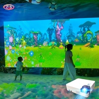 Aquarium interactif avec 10 jeux, système de projection laser pour les musées, les centres scientifiques et les expositions pour enfants