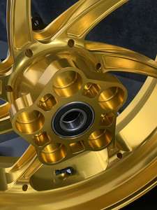 Nuevas llantas de motocicleta de aleación de aluminio forjado anodizado a color, personalizadas de alta gama, precio de fábrica, venta directa para KAWASAKI ZX-10R - Product Image 4