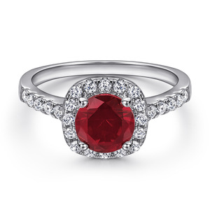 Jewelry Manufacturer Wholesale 925 Sterling Silver Red Colored Zircon Sterling Silver <b>Sets</b> Fashion Wedding Silver Jewelry <b>Sets</b> - Product Image 3