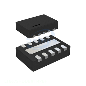 ชิ้นส่วนอิเล็กทรอนิกส์ 10 WFDFN Exposed Pad ซื้อออนไลน์ ไอซี GATE DRVR HIGH SIDE 10DFN ระบบจัดการพลังงาน (PMIC) LT8672HDDB # TRPBF ออริ - Product Image 1