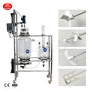 Chemical Lab Vacuum Continuous Mixing Heating Tank <b>Crystallization</b> Reactor - Product Image 4