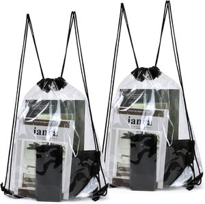 Bolsa de PVC Transparente Personalizada, Impermeable, con Cordón, para Guardar Objetos - Product Image 5
