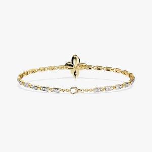 Bracelet de tennis en argent sterling certifié IGI pour femmes et filles - Product Image 4