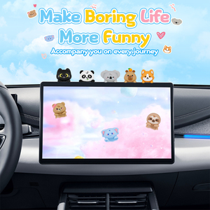 Figurine décorative mini en PVC Ours PAPA de dessin animé pour téléphone portable - Product Image 5