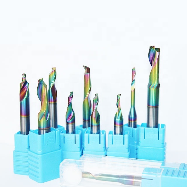 Carbide End Mill for Aluminum Cutting Dlc Coated Cnc Aluminum Milling Cutter 12*12*30*120