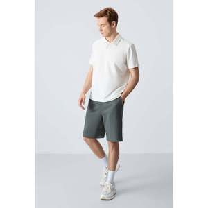 Shorts en coton pour homme Tommylife, coupe standard, taille mi-haute, décontractés, respirants, taille S - Product Image 5