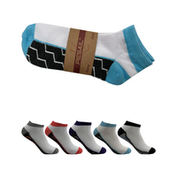 Chaussettes d'été respirantes gris clair Polyester/coton Style décontracté mince tricoté PESAIL pour les femmes grande saison d'hiver