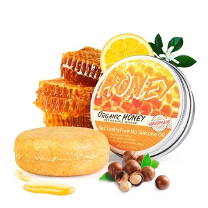 Nuevo Producto Jabón Natural Vegano de Cúrcuma y Limón Jabón Anticaspa de Leche de Cabra Jabón Blanqueador Jabón Artesanal de Avena para Lavar el Cabello - Product Image 2