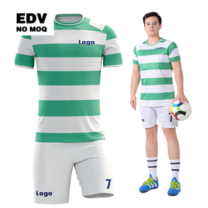 Camiseta de fútbol personalizada directa de fábrica, camiseta de fútbol de envío rápido impresa sublimada para hombres - Product Image 1