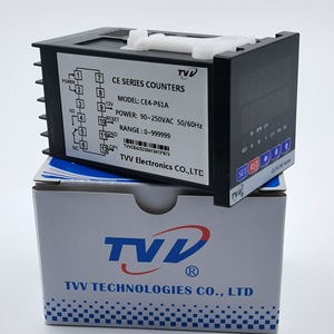 TVV CE4-P61A Counter <b>Timer</b> Tachometer 48x48mm Multifunctional Digital Display - Product Image 5