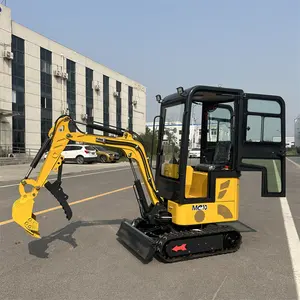 Mini excavatrices chinoises de machine de construction de conception de VIFT capacité de 1.2 tonnes seau de creusement parfait moteur diesel EPA facultatif