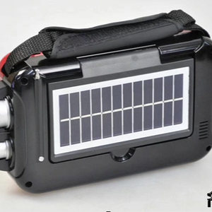 Multifunctional Factory Black Portable AM FM SW Radio Multiband Receiver MP3 Player Flashlight Outdoor Display Radio Home - Product Image 2