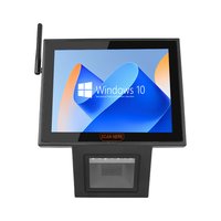 Nuevo Sistema de Verificación de Precios con Pantalla Táctil Android Windows Pos de 8 Pulgadas, Escáner 2D Integrado