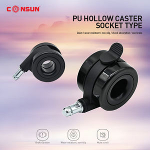 Neue Produkte Möbel Rollen Hot Selling <span class=keywords><strong>Pu</strong></span> Hohl buchse Typ Möbel Lenkrad - Product Image 2