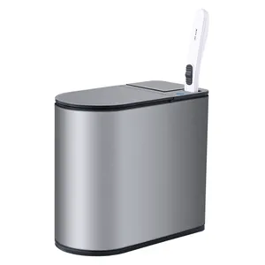 महिला सैनिटरी बिजली धातु बुद्धिमान सस्ते कंटेनर शौचालय ब्रश के साथ मिनी अपशिष्ट कचरा कूड़ेदान कचरा कर सकते हैं