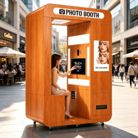 Photomaton Modulaire Personnalisable en Libre-Service avec Impression Instantanée d'Albums et de Photos d'Identité, Machine Démontable pour Photomaton aux Philippines