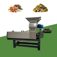 Gouden Leverancier Keuken Afvalontwaterings Schroefpers Machine Voedselresten Dehydrator met versnipperaar met Beste Prijs