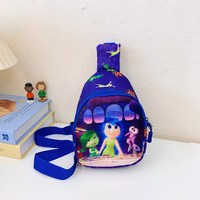 Nouveau sac de poitrine pour enfants, garçons et filles, joli porte-monnaie à motif de dessin animé, sac bandoulière décontracté, petit sac à dos tendance pour bébé, idéal pour l'extérieur