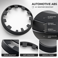 Protector de Llantas de 20 Pulgadas para Tesla Model Y, Cubierta Protectora de Ruedas ABS para Protección Contra Golpes, Encaje a Presión, Piezas LinTech EV