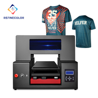 Refinecoloor-impresora de camisetas de algodón, CMYK + 4 blanco, 8 colores, 4260 directo a la ropa, DTG, en venta