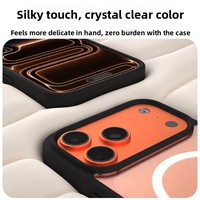 Coque de téléphone magnétique 2-en-1 épaissie à couverture intégrale en TPU, antichoc et anti-chute, compatible avec iPhone 17E