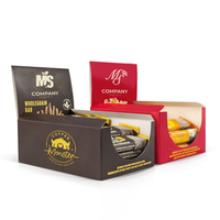 Boîtes de présentation prêtes à être emballées sur étagère pour comptoir de parfums avec impression personnalisée pour barre chocolatée Mes barres protéinées à insérer en carton