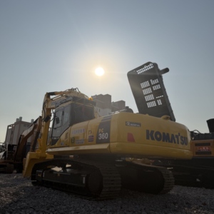 Excavatrice sur chenilles Komatsu PC360 d'occasion du Japon, 36 tonnes, excavatrice d'occasion Komatsu PC360-7 PC360-8, pelle lourde à vendre - Product Image 4